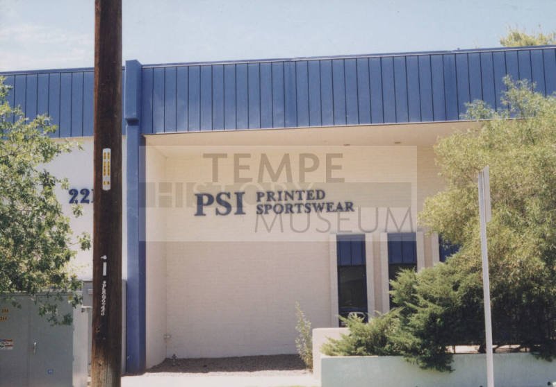 Printed Sportswear, Inc. - 2210 South Roosevelt Street - Tempe, Arizona