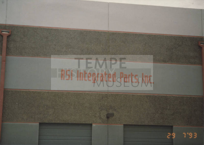 RSI Integrated Parts, Inc. - 2850 South Roosevelt Street - Tempe, Arizona