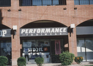 Performance Footwear - 725 South Rural Road - Tempe, Arizona