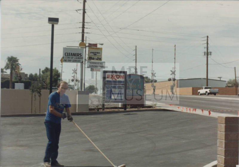 Denmar Exxon Gasoline Service Station - 809 South Rural Road - Tempe, Arizona
