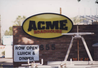 Acme Roadhouse Restaurant - 855 South Rural Road - Tempe, Arizona