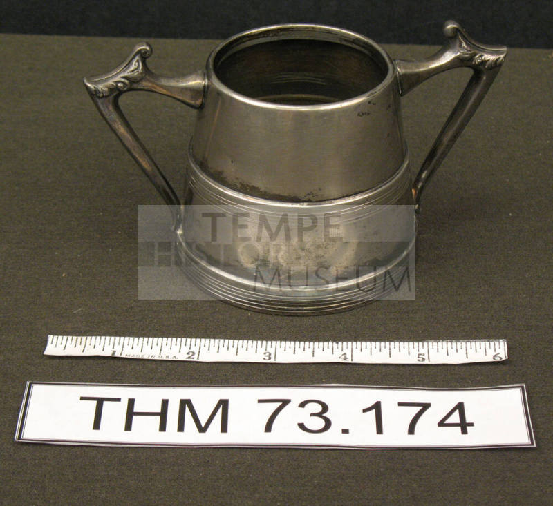 Sheffield Plate Sugar Bowl