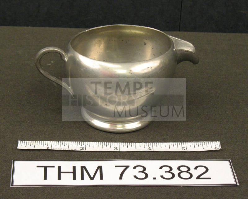 Pewter Cream Pitcher