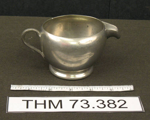 Pewter Cream Pitcher
