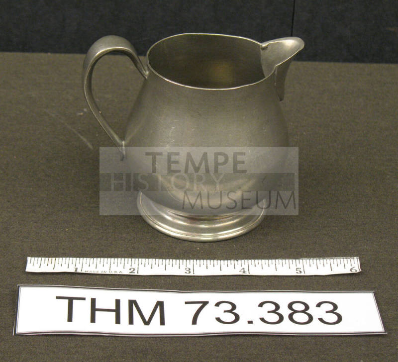 Pewter Cream Pitcher