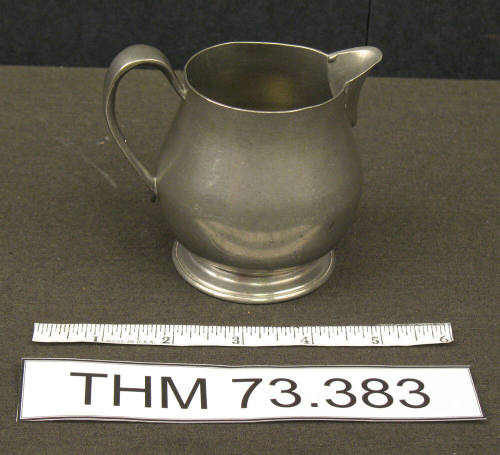Pewter Cream Pitcher