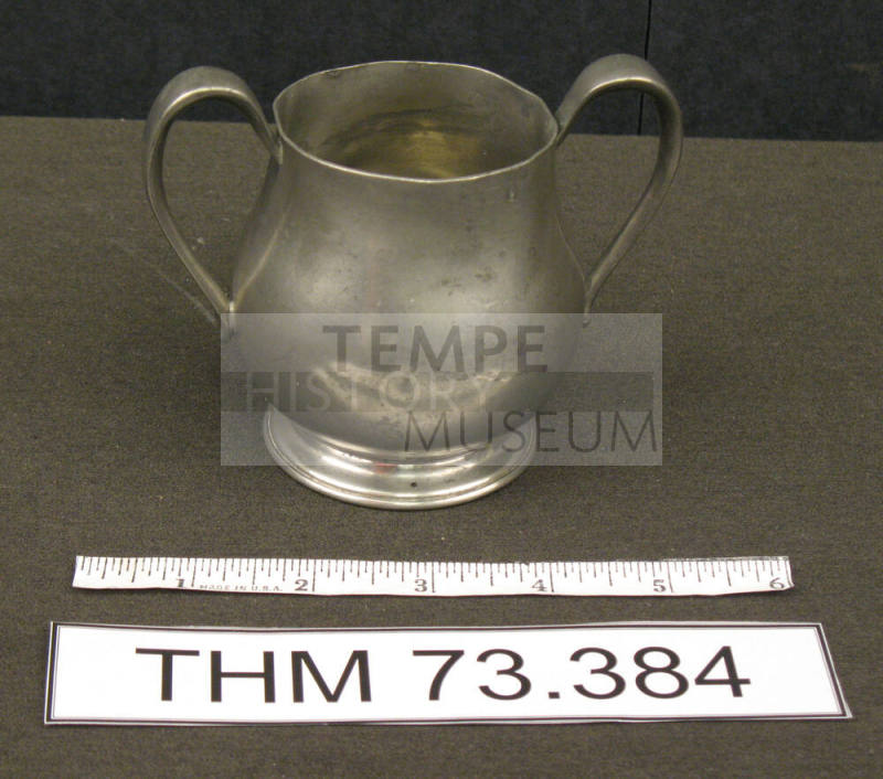 Pewter Sugar Bowl