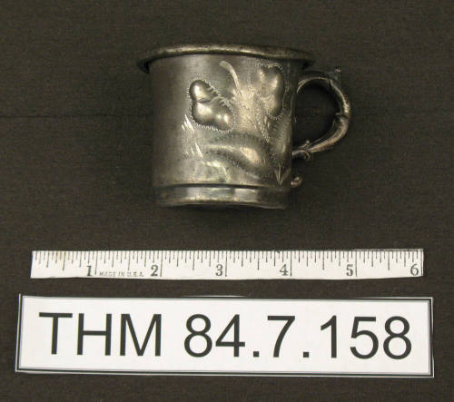 Silver baby's cup