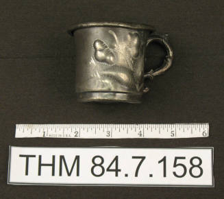 Silver baby's cup