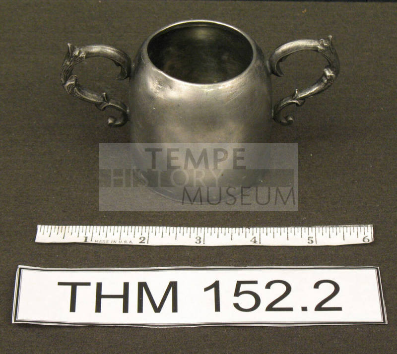 Pewter Sugar Bowl
