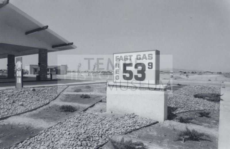 Fast Gas Gasoline Station - 2165 East Baseline Road, Tempe, Arizona