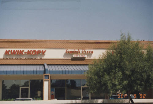 Gumby's Pizza - 2107 South Rural Road - Tempe, Arizona