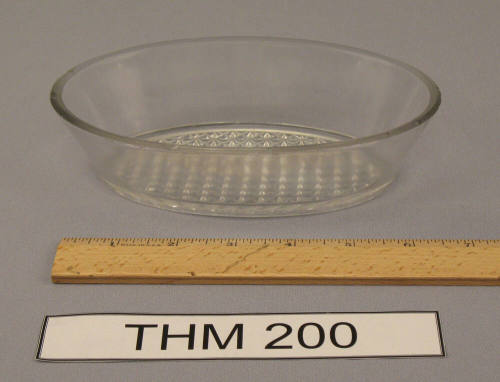 Oval Glass Relish Dish