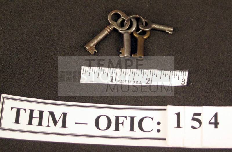 Keys, in key ring