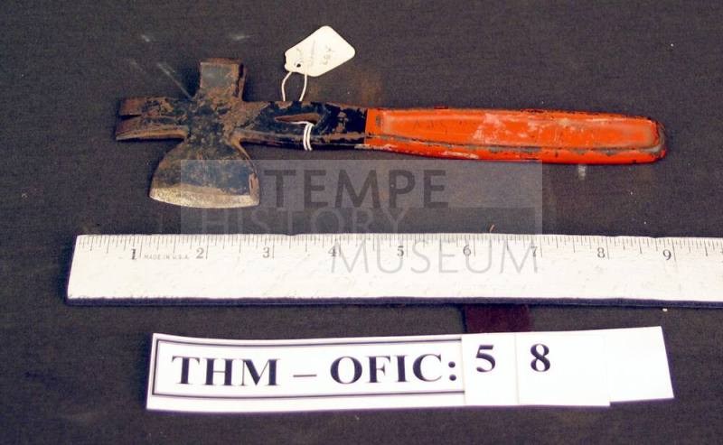 Hatchet, metal claw
