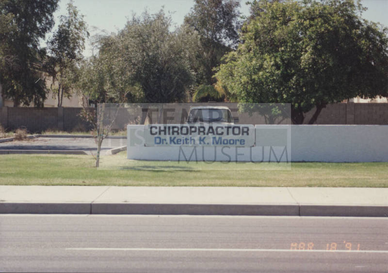 Dr. Keith K. Moore, Chiropractor - 2200 South Rural Road - Tempe, Arizona