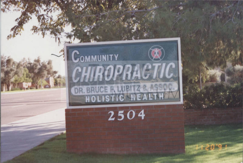 Community Chiropractic - 2504 South Rural Road - Tempe, Arizona