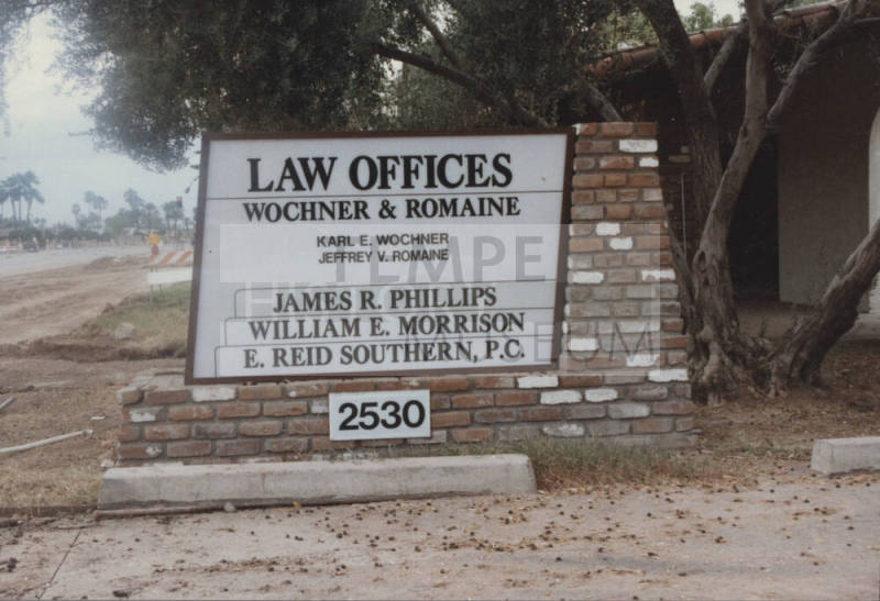 Law Offices - 2530 South Rural Road - Tempe, Arizona