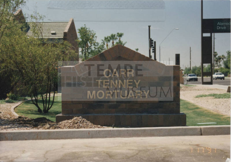Carr Tenney Mortuary - 2621 South Rural Road - Tempe, Arizona