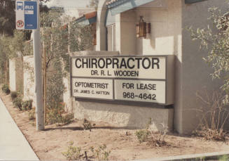 Dr. R. L. Wooden, Chiropractor - 3200 South Rural Road - Tempe, Arizona
