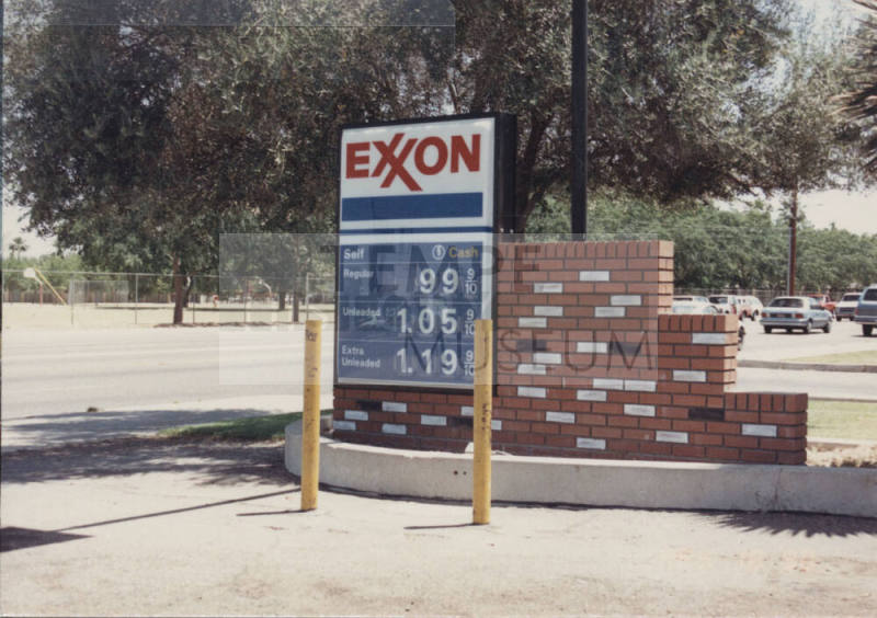 Exxon Gas Station - 3303 South Rural Road - Tempe, Arizona