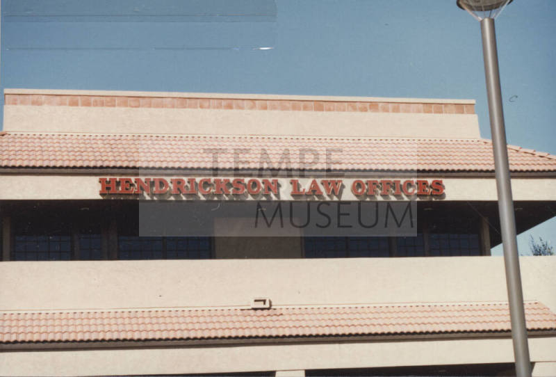 Hendrickson Law Offices - 4411 South Rural Road - Tempe, Arizona