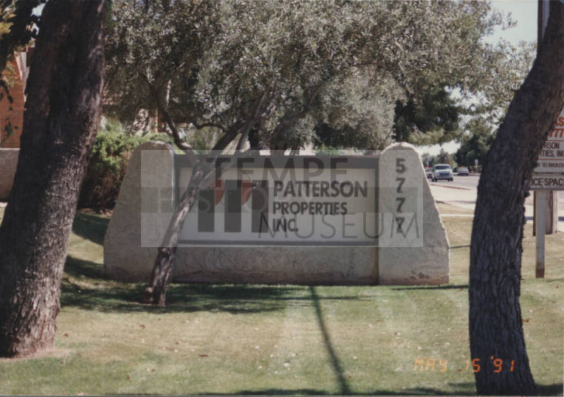 Patterson Properties, INC. - 5777  South Rural Road - Tempe, Arizona