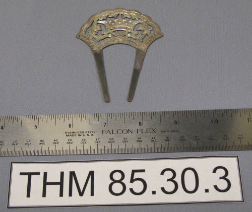 Silver Hair Comb