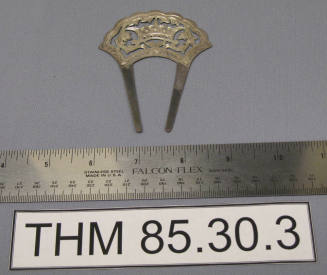 Silver Hair Comb