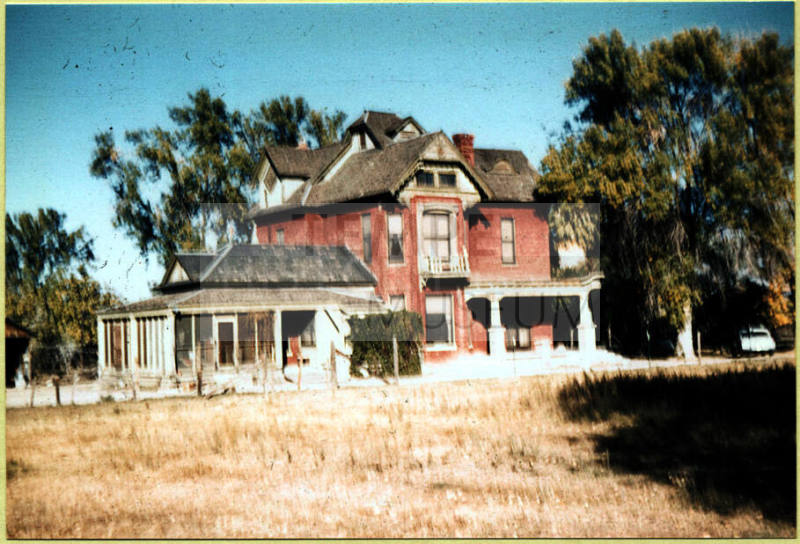 Photographic Slide, Petersen House South Side 1960