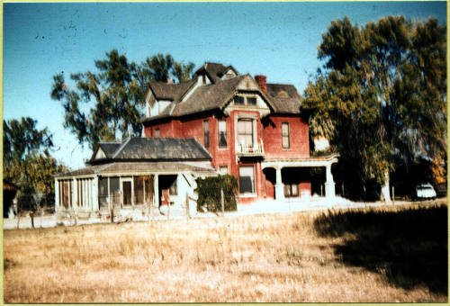 Photographic Slide, Petersen House South Side 1960