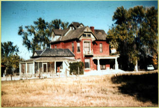 Photographic Slide, Petersen House South Side 1960