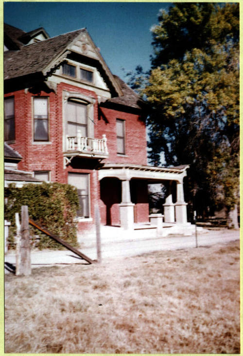 Photographic Slide, Petersen House South Side 1960