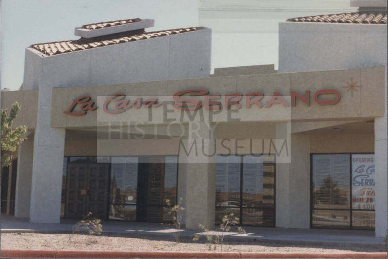 La Casa Serrano Restaurant - 6440 South Rural Road - Tempe, Arizona