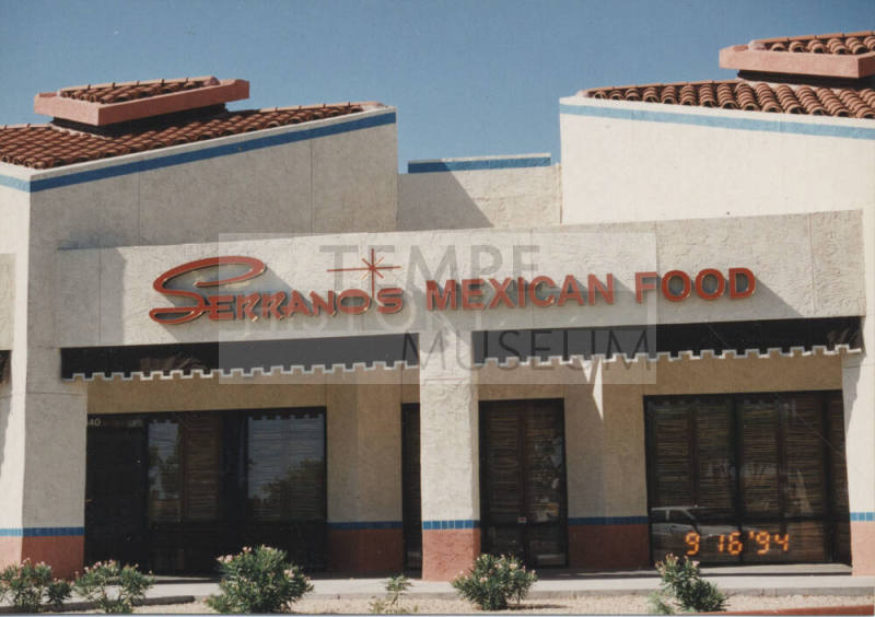 Serrano's Mexican Food - 6440 South Rural Road - Tempe, Arizona