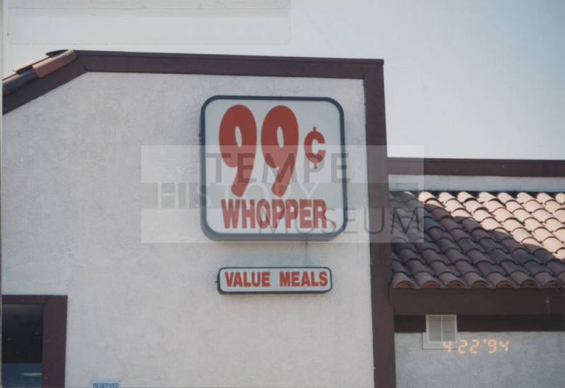 Burger King - 6402 South Rural Road - Tempe, Arizona