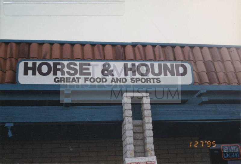 Horse & Hound Sports Bar - 6463 South Rural Road - Tempe, Arizona