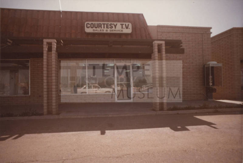 Courtesy T.V. Sales & Service - 6475 South Rural Road - Tempe, Arizona
