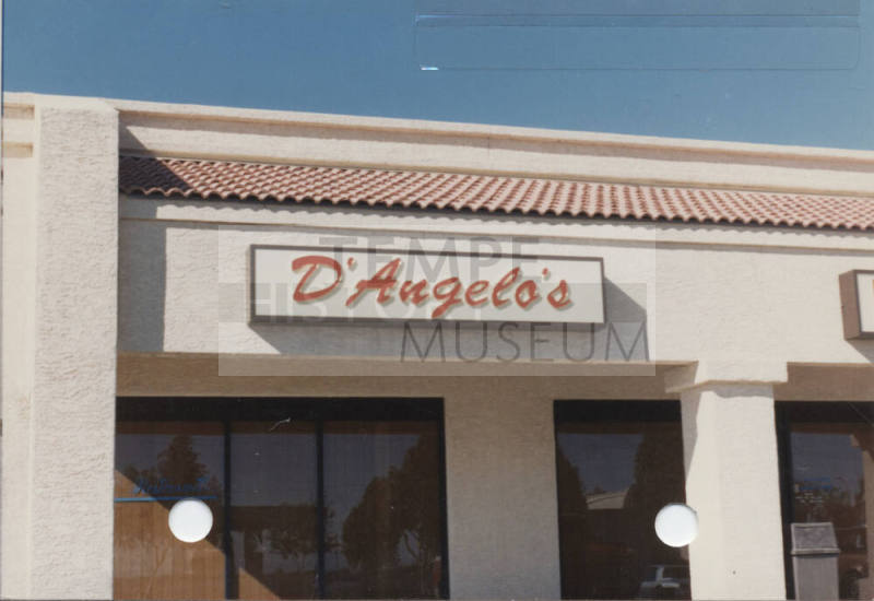 D'Angelo's Restaurant - 7520 South Rural Road, Tempe, Arizona