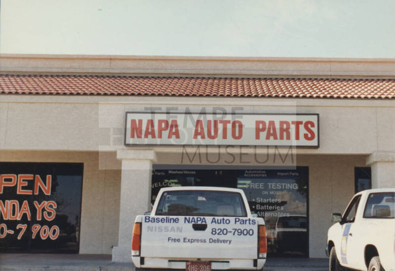Baseline Napa Auto Parts - 7520 South Rural Road, Tempe, Arizona