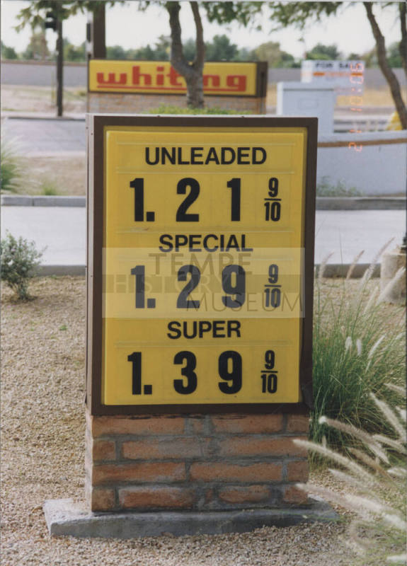 Whiting Gas Station - 7550 South Rural Road, Tempe, Arizona