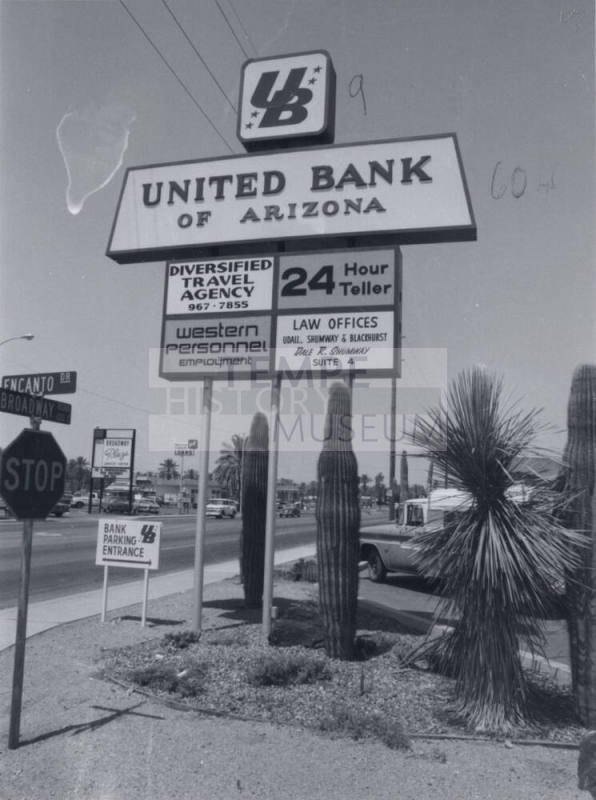 United Bank of Arizona - 64 East Broadway Road, Tempe, Arizona