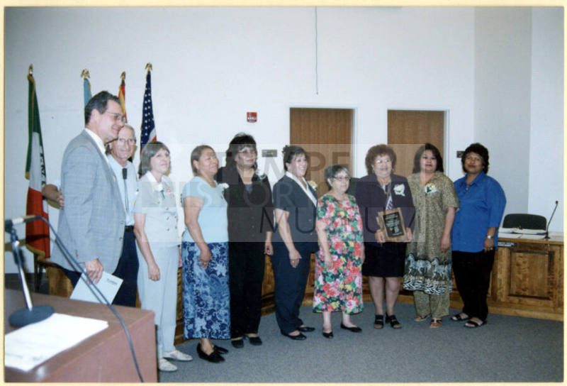 Guadalupe Smoking Ban 2002 Proponents Photo Print