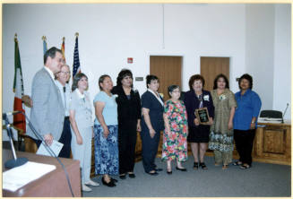 Guadalupe Smoking Ban 2002 Proponents Photo Print