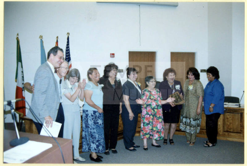 Guadalupe Smoking Ban 2002 Proponents Photo Print.