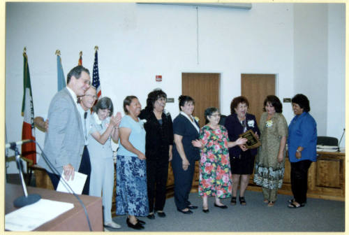 Guadalupe Smoking Ban 2002 Proponents Photo Print.