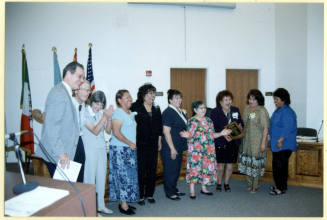 Guadalupe Smoking Ban 2002 Proponents Photo Print.