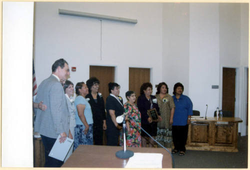 Guadalupe Smoking Ban 2002 Proponents Photo Print.