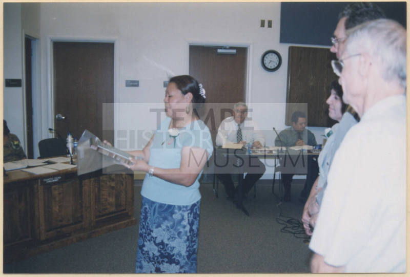 Guadalupe Smoking Ban Plaque Presentation Photo Print.