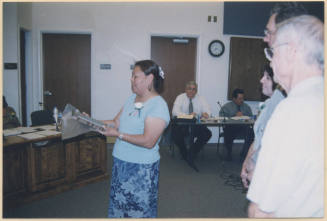Guadalupe Smoking Ban Plaque Presentation Photo Print.